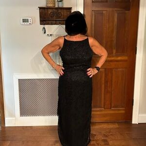 Alyn Paige Black Maxi Dress